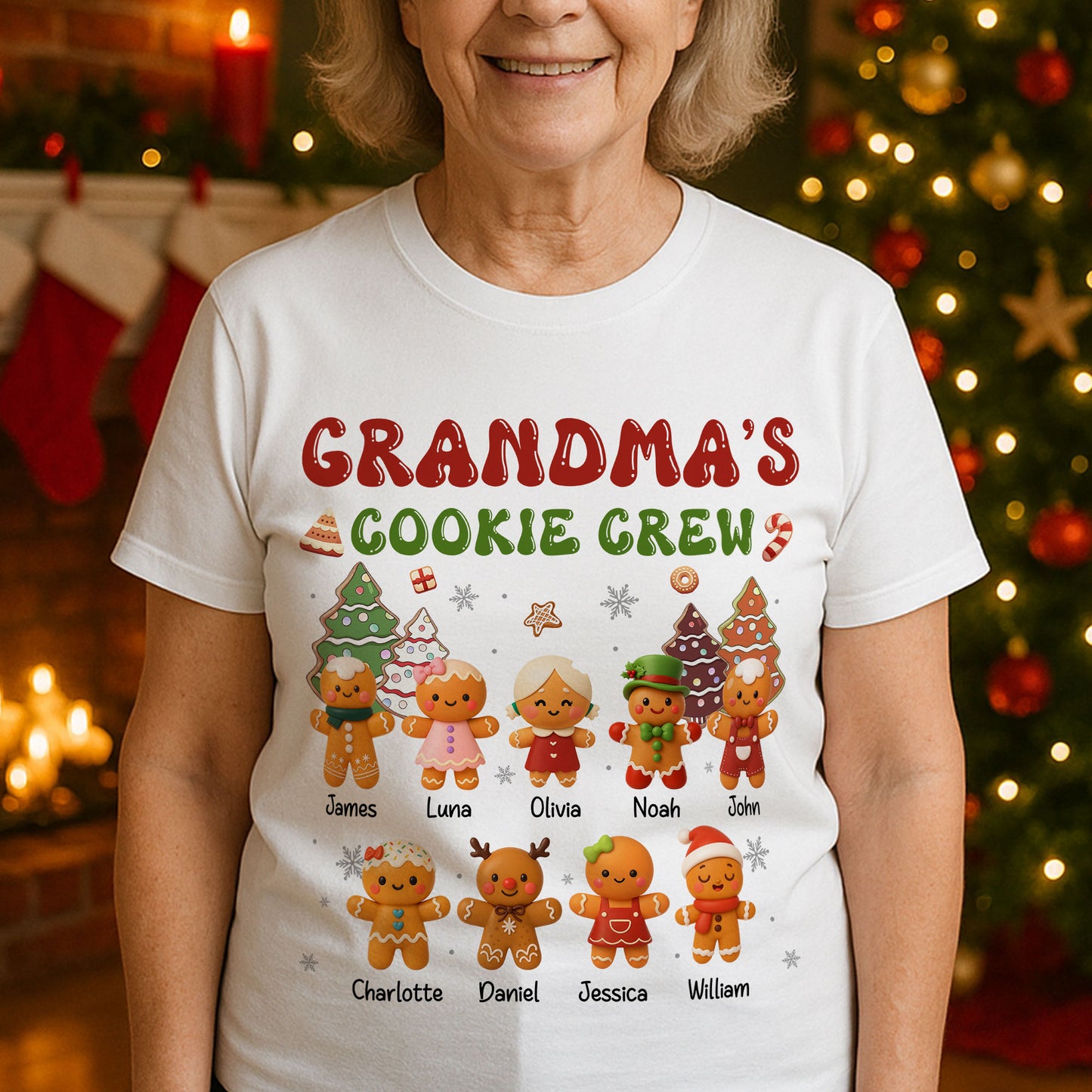Grandma's Cookie Crew - Personalized Shirt