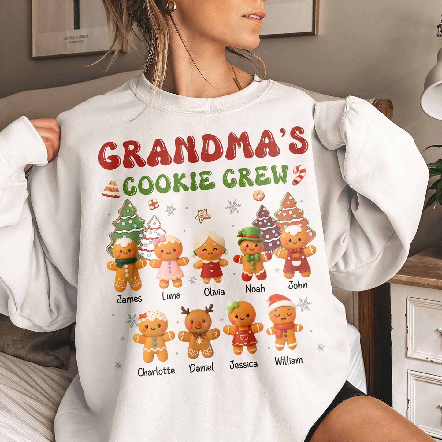 Grandma's Cookie Crew - Personalized Shirt