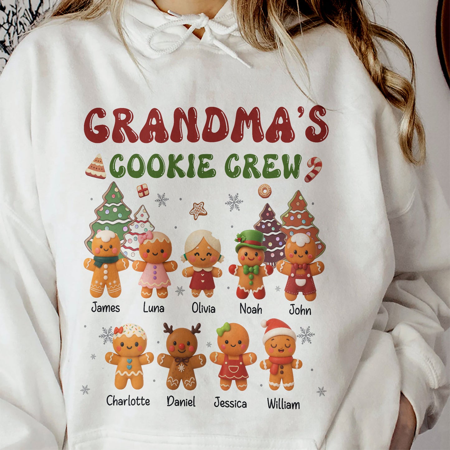 Grandma's Cookie Crew - Personalized Shirt