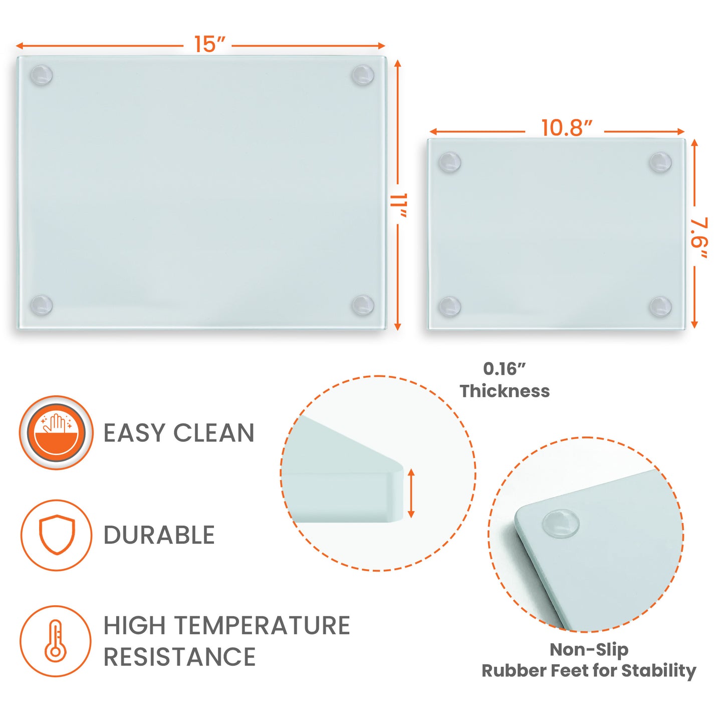 Grandma's Favorite Cookies - Personalized Glass Cutting Board