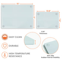 Grandma's Favorite Cookies - Personalized Glass Cutting Board