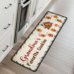 Grandma's Favorite Cookies - Personalized Runner Rug