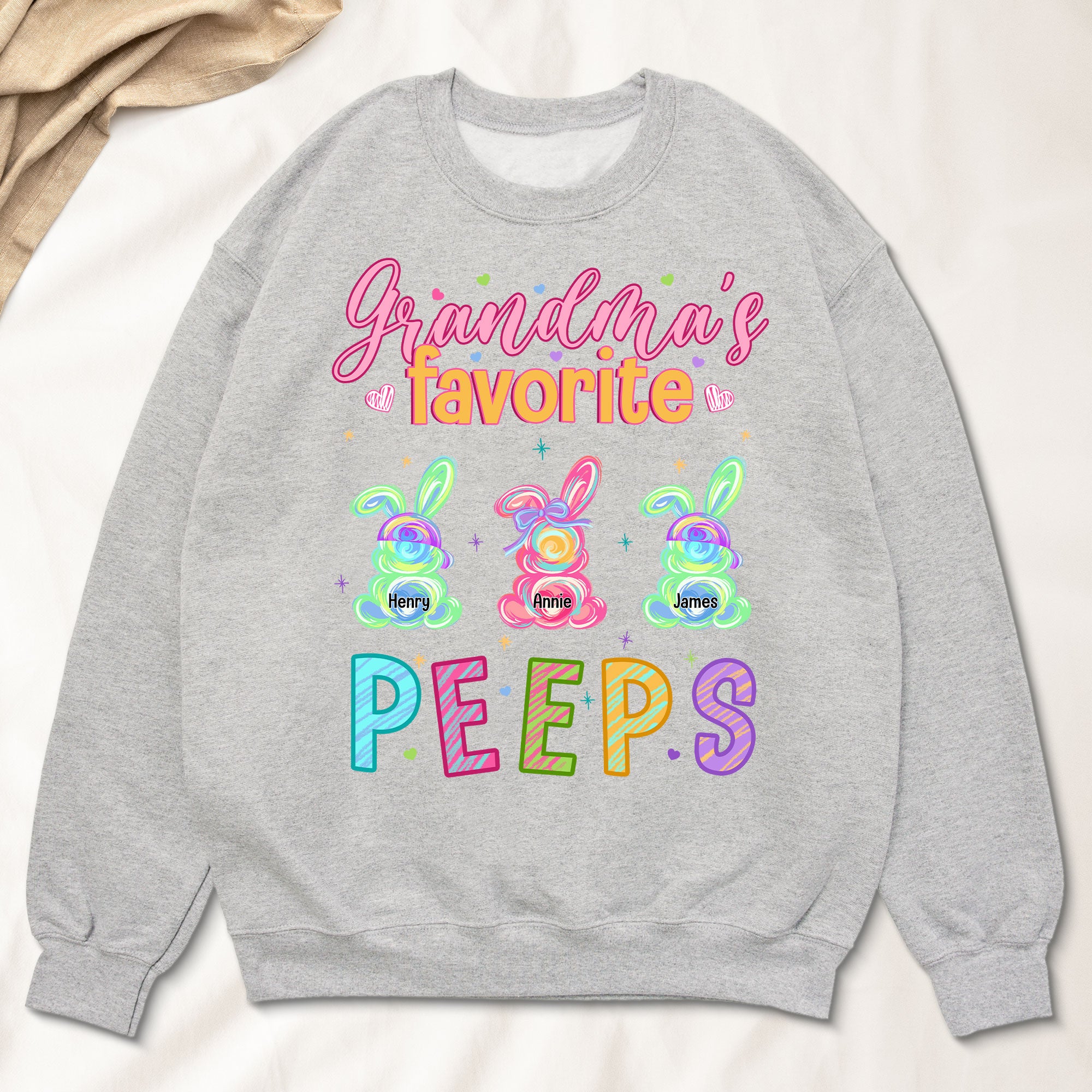 Grandma's Favorite Peeps - Personalized Shirt