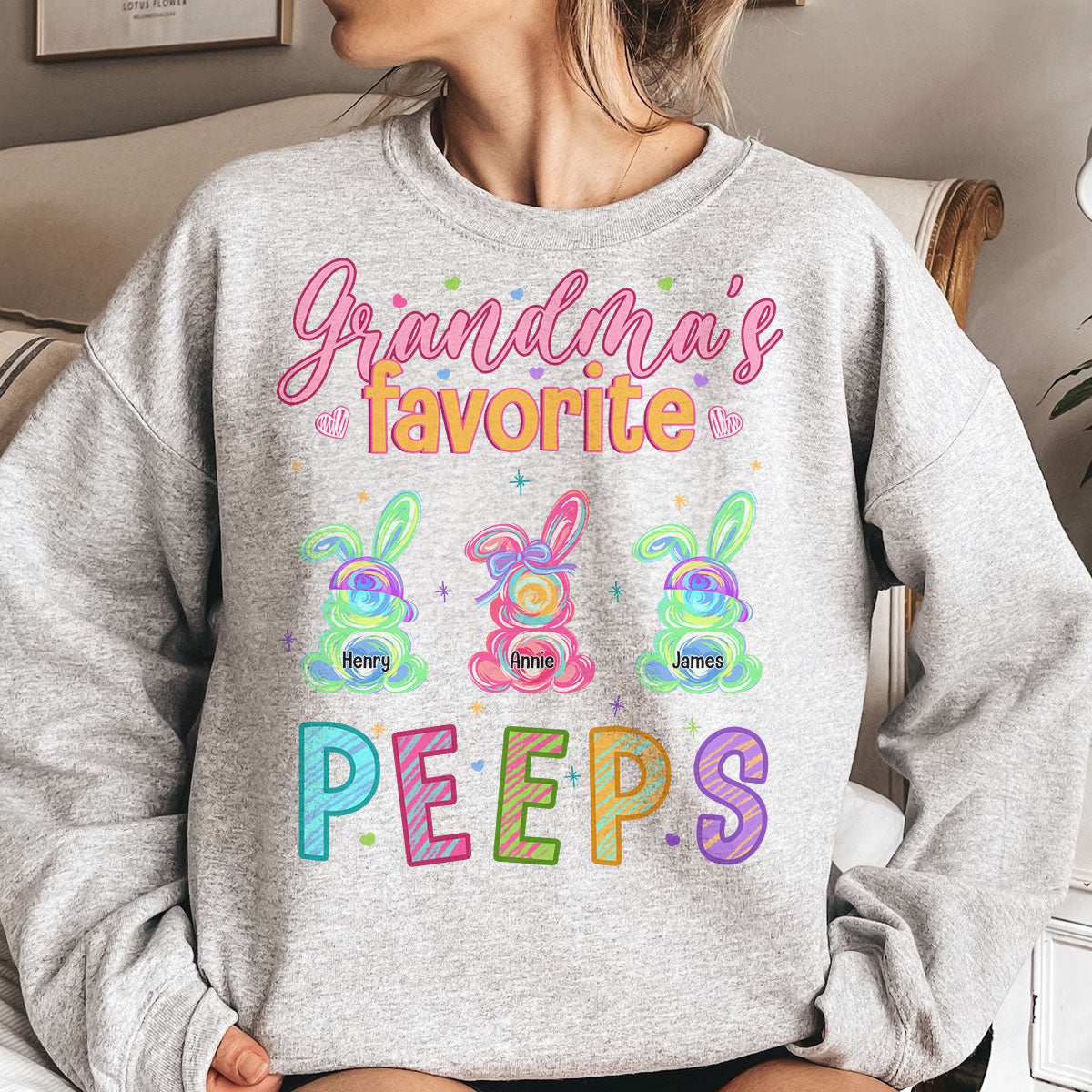 Grandma's Favorite Peeps - Personalized Shirt