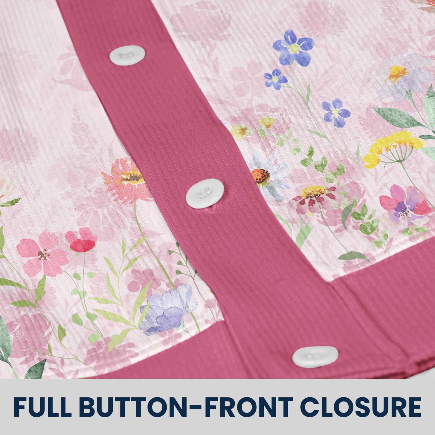 Grandma's Garden - Personalized Crewneck Cardigan