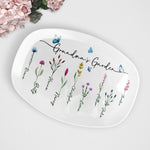 Grandma's Garden - Personalized Platter