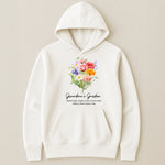 Grandma's Garden, Mimi's Garden, Custom With Grandkids' Birth Flowers - Personalized Shirt