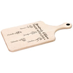Grandma's Kitchen Made With Love - Personalized Paddle Cutting Board