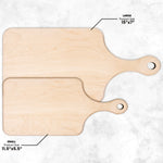 Grandma's Kitchen Made With Love - Personalized Paddle Cutting Board