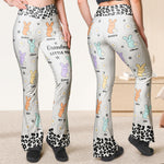 Grandma's Little Peeps - Personalized Flare Leggings