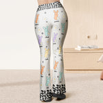 Grandma's Little Peeps - Personalized Flare Leggings