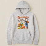 Grandma's Little Pumpkins Love Nana Life Kids, Grandkids Names - Personalized Shirt