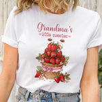 Grandma’s Little Sweeties Strawberry Basket - Personalized Shirt