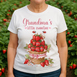 Grandma’s Little Sweeties Strawberry Basket - Personalized Shirt