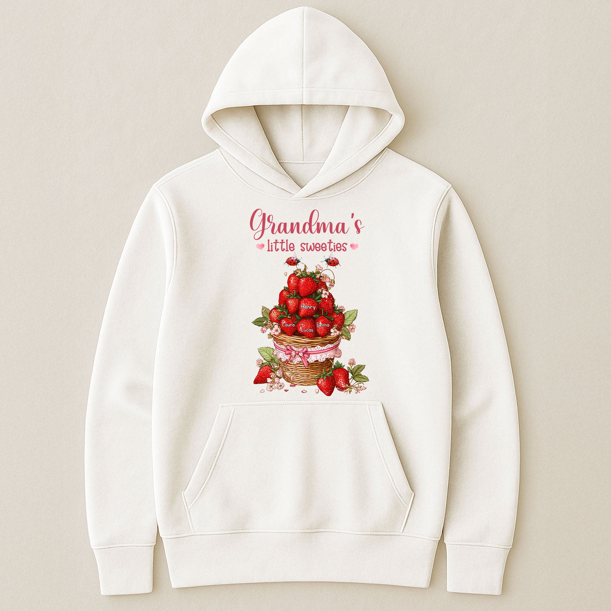 Grandma’s Little Sweeties Strawberry Basket - Personalized Shirt