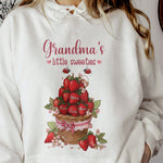 Grandma’s Little Sweeties Strawberry Basket - Personalized Shirt