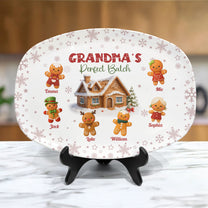Grandma's Perfect Batch New Style - Personalized Platter