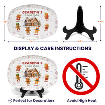 Grandma's Perfect Batch New Style - Personalized Platter