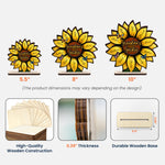 Grandma's Sunshine, Grandma's Garden Sunflowers For Nana, Mimi, Gigi - Personalized Wooden Plaque