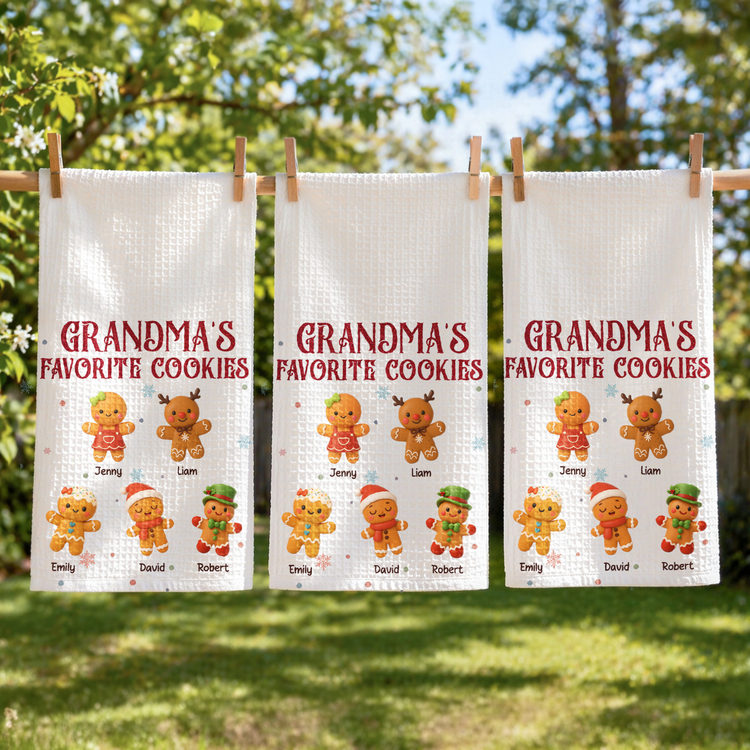 Grandma's-Favorite-Cookies-Personalized-Kitchen-Towel-3