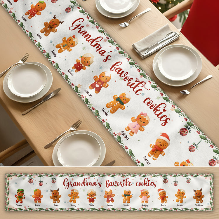 Grandma's-Favorite-Cookies-Personalized-Table-Runner-6