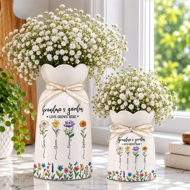 Grandma's-Garden-Birth-Flower-Personalized-Vase-5
