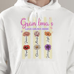 Grandma's-Garden-Birth-Flower-With-Stripe-Personalized-Shirt-7