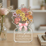 Grandma's-Garden-Family-Birth-Flower-Bouquet-Flowers-Gifts-For-Mom,-Grandma-Personalized-Acrylic-Plaque-3