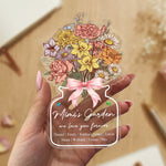 Grandma's-Garden-Family-Birth-Flower-Bouquet-Flowers-Gifts-For-Mom,-Grandma-Personalized-Acrylic-Plaque-5