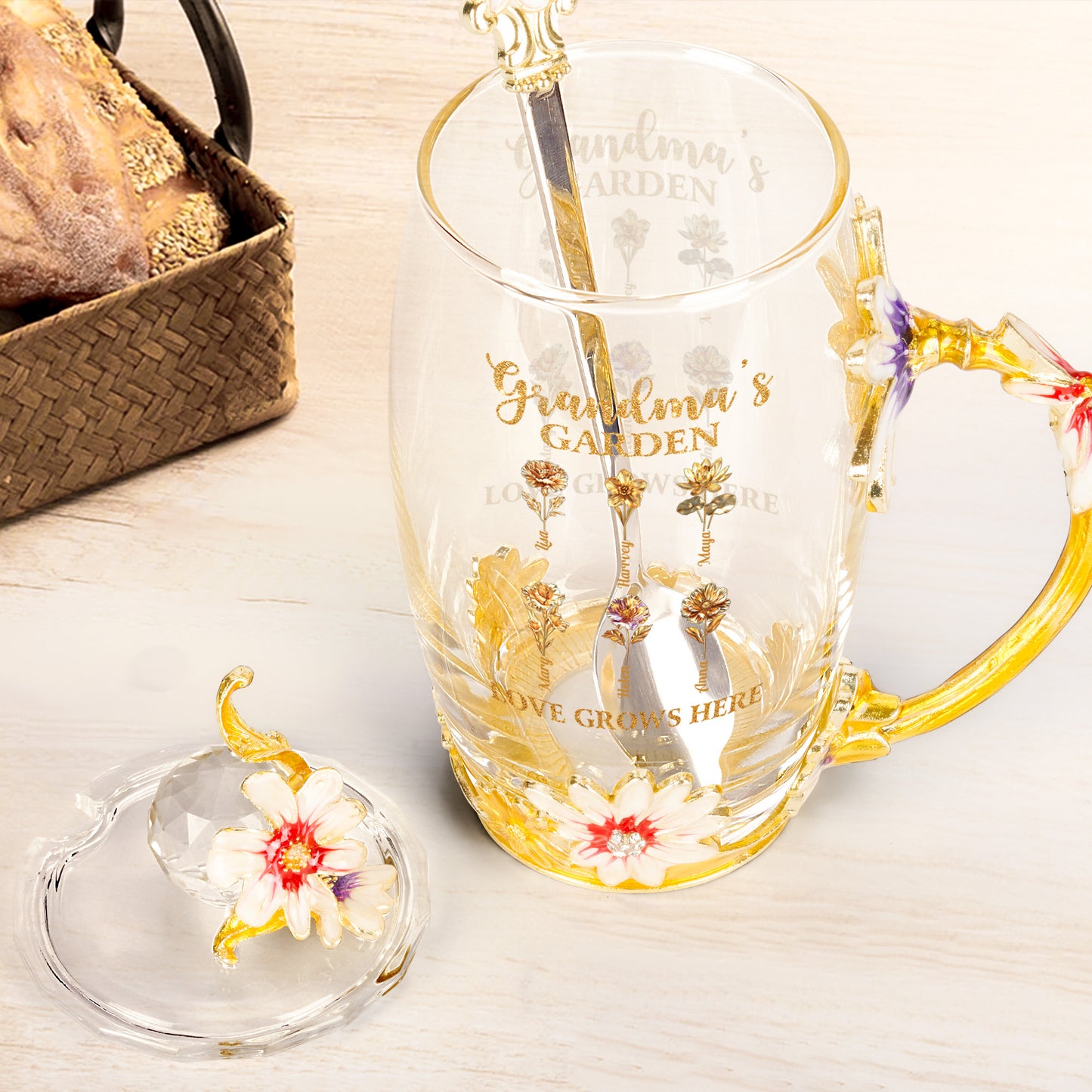Grandma's-Garden-Love-Grows-Here-Golden-Birth-Month-Flower-Personalized-Glass-Cup-3