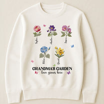 Grandma's-Garden-Love-Grows-Here-Patchwork-Birth-Flower-Personalized-Shirt-2