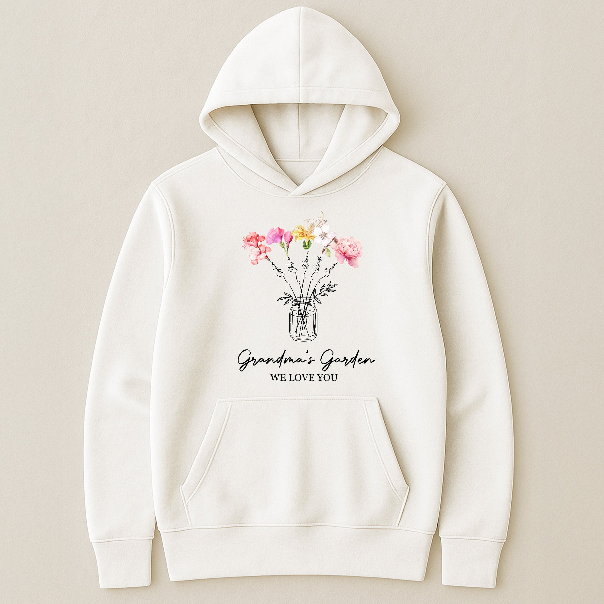 Grandma's-Garden,-Mimi's-Garden,-Gigi's-Garden-Custom-With-Grandkids'-Birth-Flowers-5