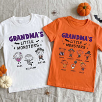 Grandma's-Little-Monsters-Doodle-Personalized-Shirt-1