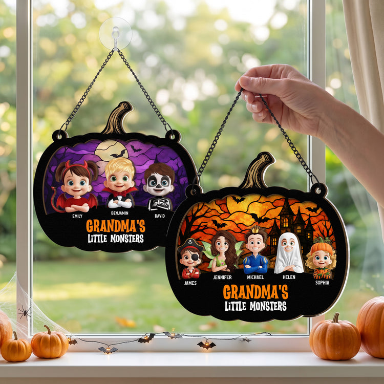 Grandma's-Little-Monsters--Personalized-Window-Hanging-Suncatcher-1