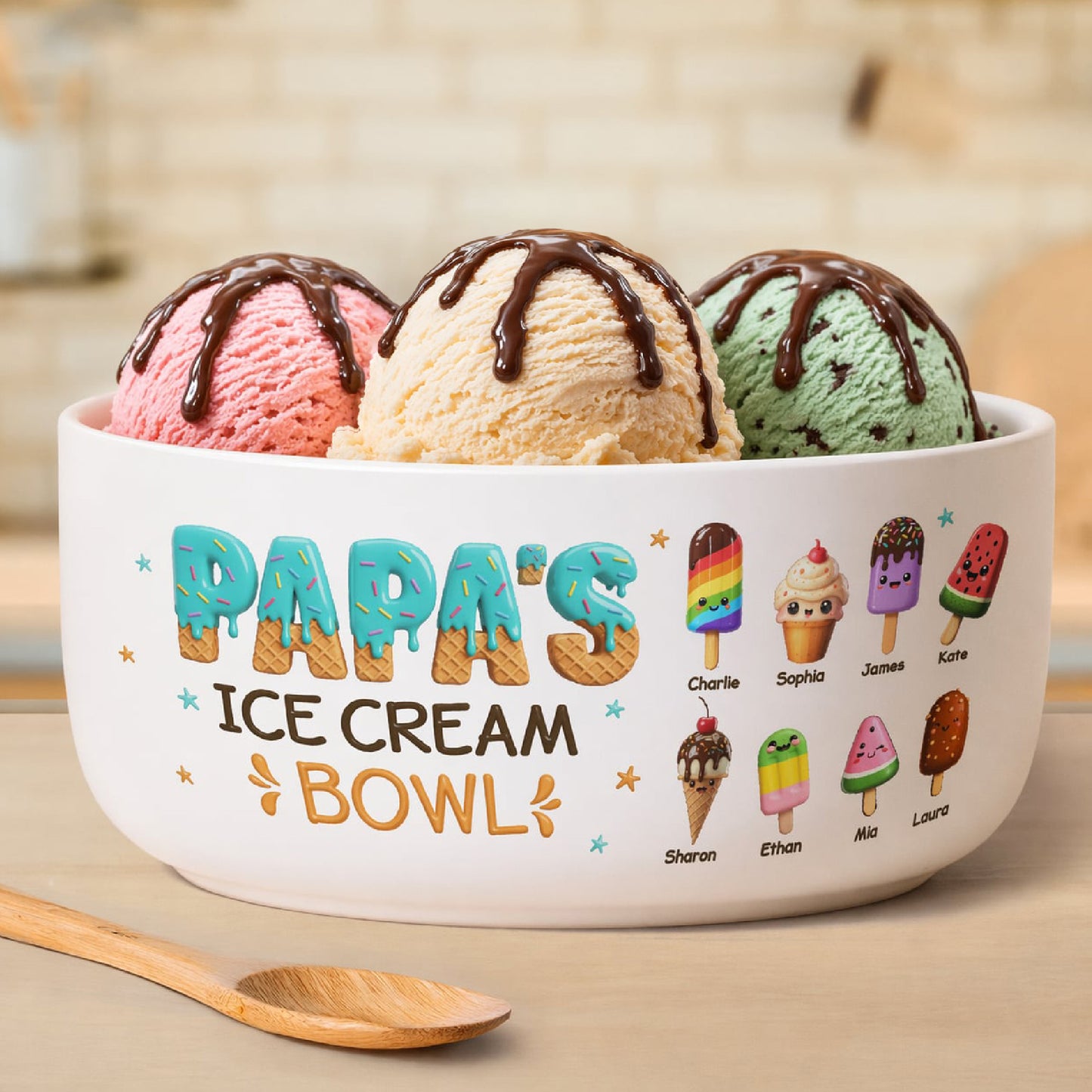 Grandma's-Papa's-Ice-Cream-Bowl,-Custom-For-Dad,-Mom,-Grandparents-1
