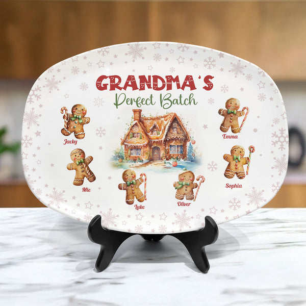 Personalized Grandma Perfect Batch Pajamas Pants - Christmas Gift Idea For Grandma - Custom Up to 7 Kids