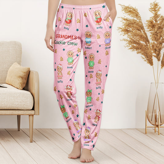Grandma's Cookie Crew - Personalized Sweatpants, Lounge Pants With Pockets