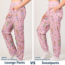 Grandma's Cookie Crew - Personalized Sweatpants, Lounge Pants With Pockets