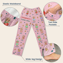 Grandma's Cookie Crew - Personalized Sweatpants, Lounge Pants With Pockets