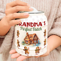Grandma's Perfect Batch - Personalized Cookie Jar