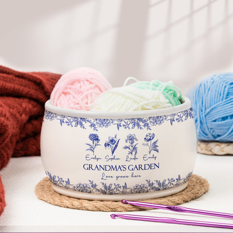 Grandmas-Garden-Custom-Birth-Flower-Personalized-Yarn-Bowl-5