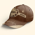 Grandpa Dad Kids Handprints - Personalized Classic Cap - Gift For Grandpa