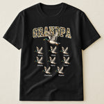 Grandpa Hunting Camo Mallard Duck - Personalized Shirt