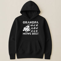Grandpa Mows Best - Personalized Shirt