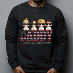 Grandpa Title Pattern - Personalized Shirt