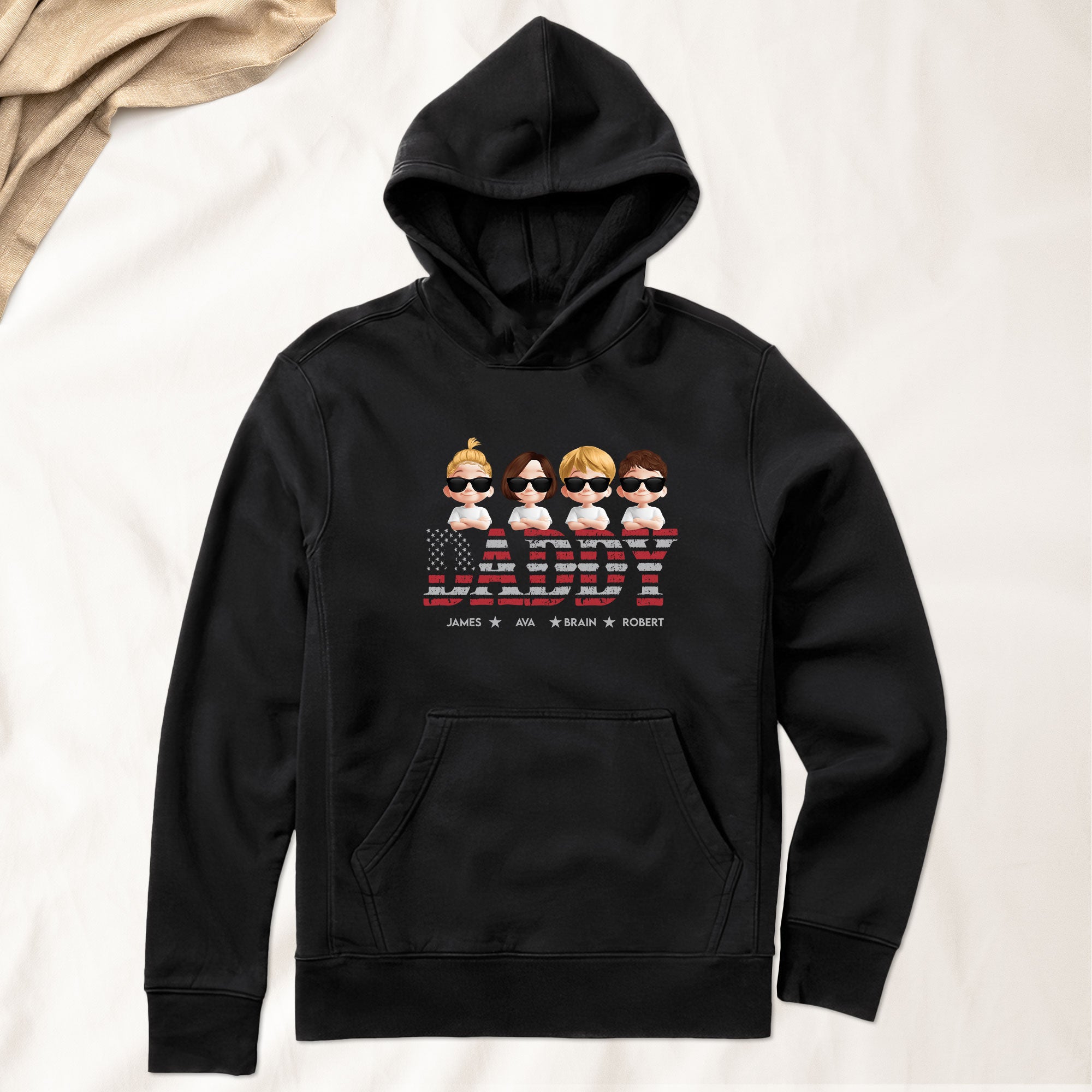 Grandpa Title Pattern - Personalized Shirt