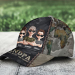 Grandpa The Man The Myth The Legend - Personalized Classic Cap