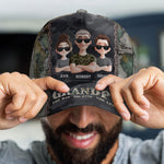 Grandpa The Man The Myth The Legend - Personalized Classic Cap