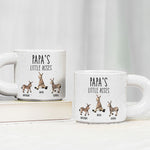 Grandpa's Little Asses - For Grandpa, Dad, Papa - Personalized Chunky Mug