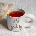 Grandpa's Little Asses - For Grandpa, Dad, Papa - Personalized Chunky Mug